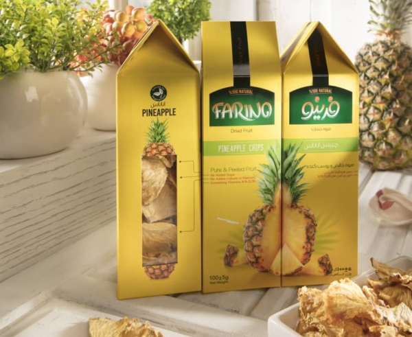 آناناس خشک طبیعی